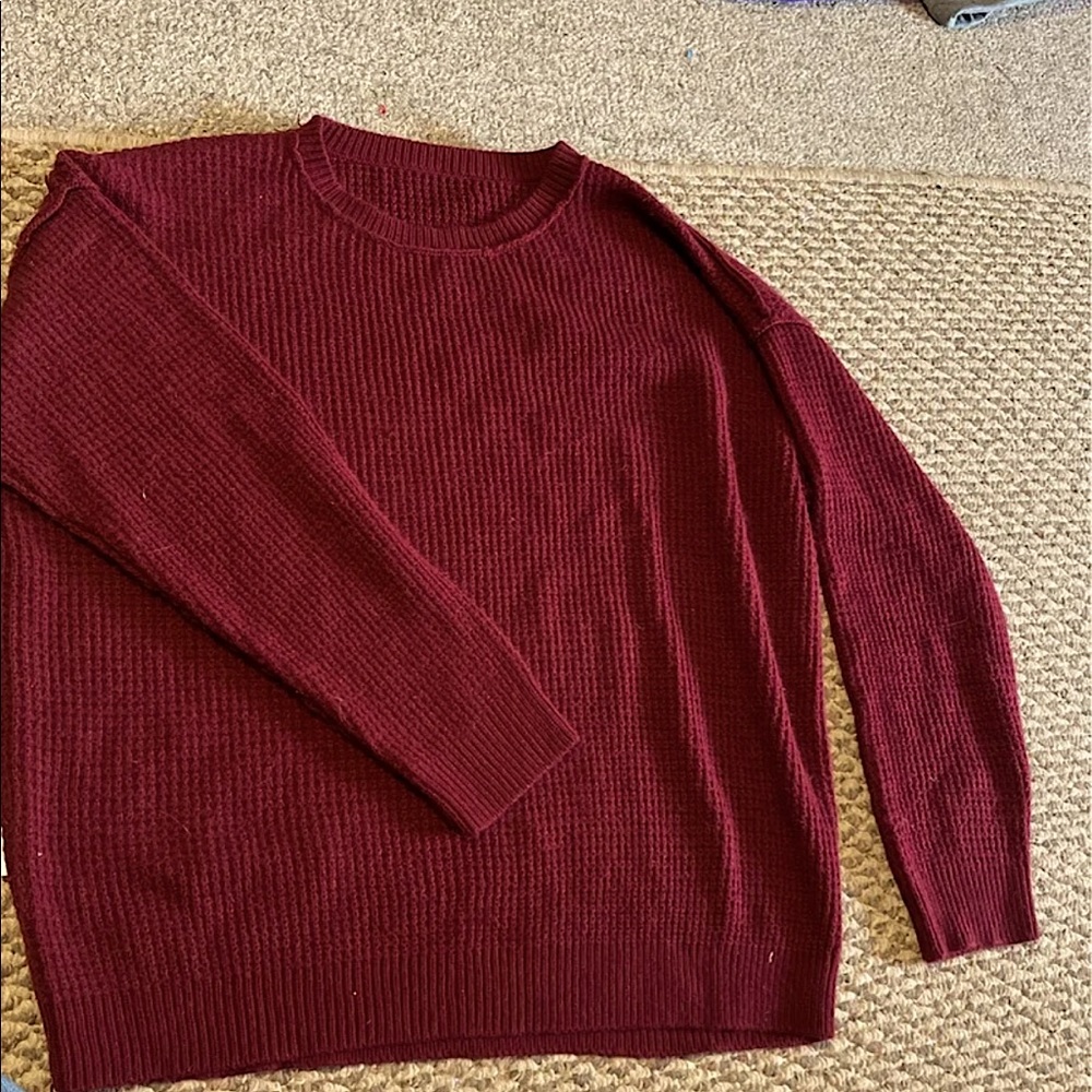 XL womens Knit sweater. Super cute & so soft and cozy